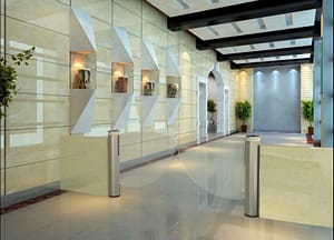 Imagem de catraca em hospital