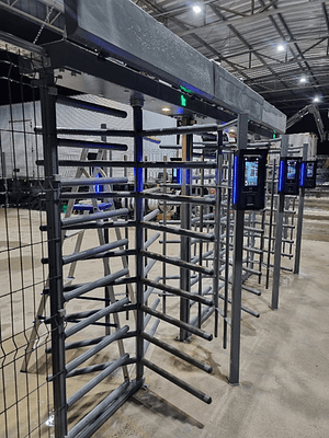 catracas da came equipadas com reconhecimento facial