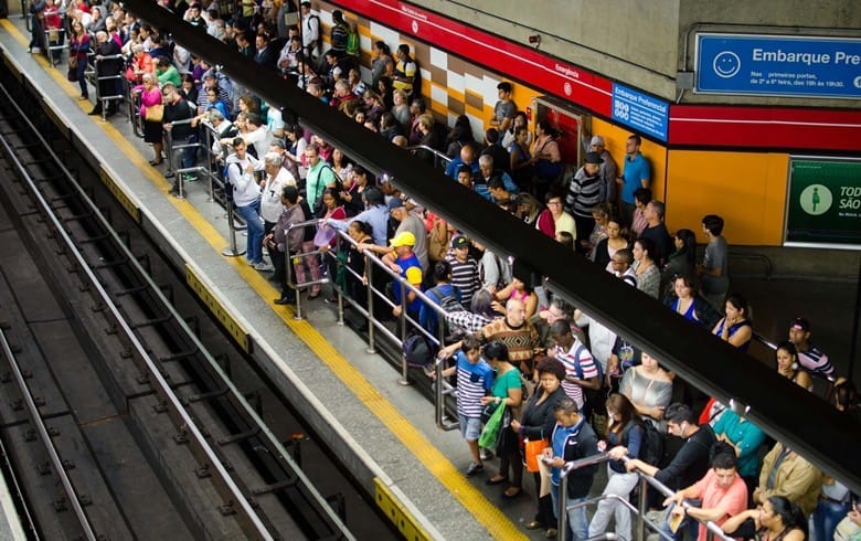 Panes no Metrô de São Paulo crescem 27% em quatro anos