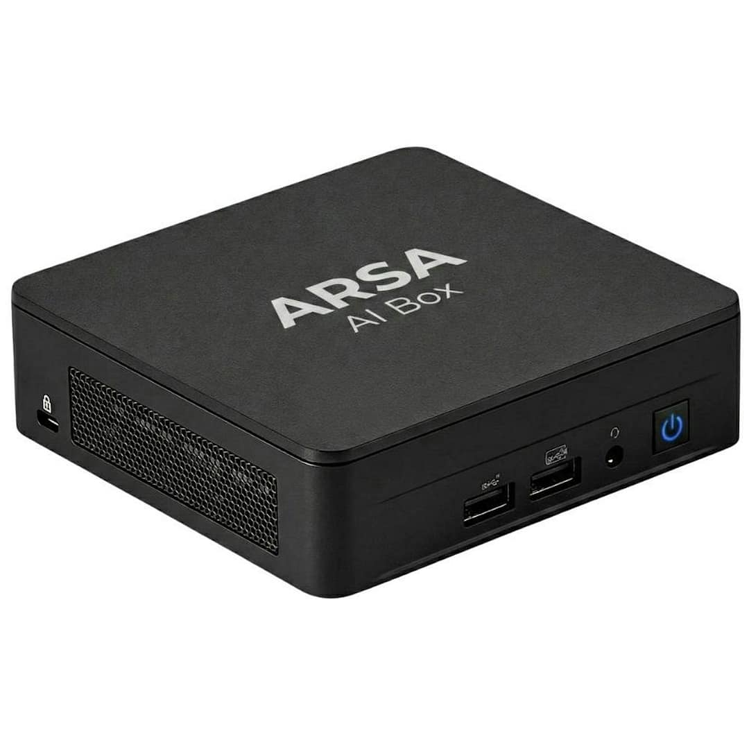 ARSA AI Box Mini, equipamento de análise de vídeo com IA para câmeras de CFTV