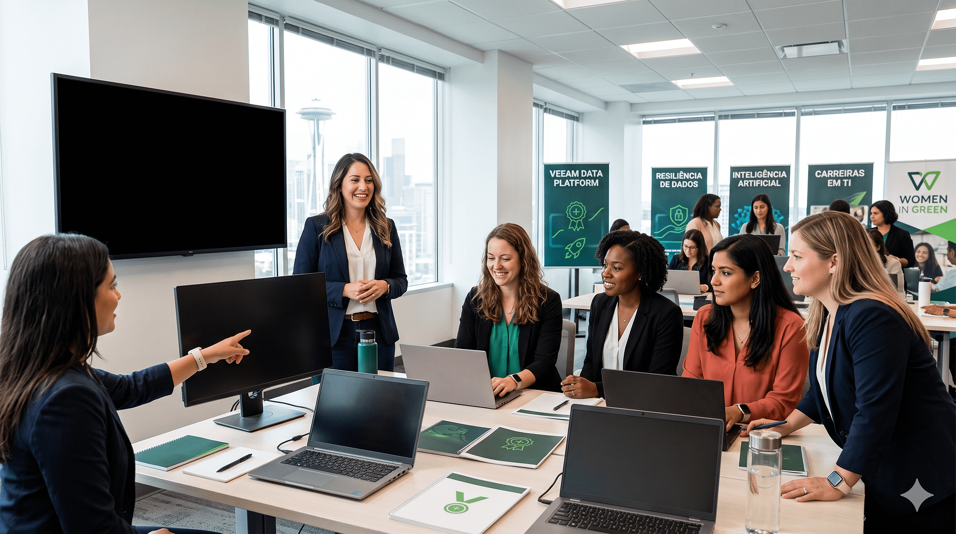 Veeam anuncia o EmpowHer VMCE+ Accelerator para ampliar oportunidades e a representatividade das mulheres em tecnologia 4 mulheres na tecnologia