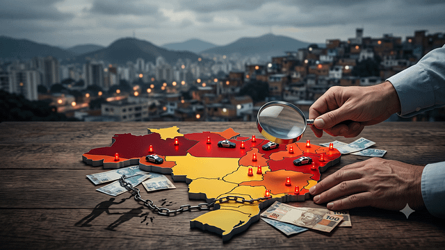 Ranking de homicídios espelha desigualdade social e revela o mapa do crime no Brasil
