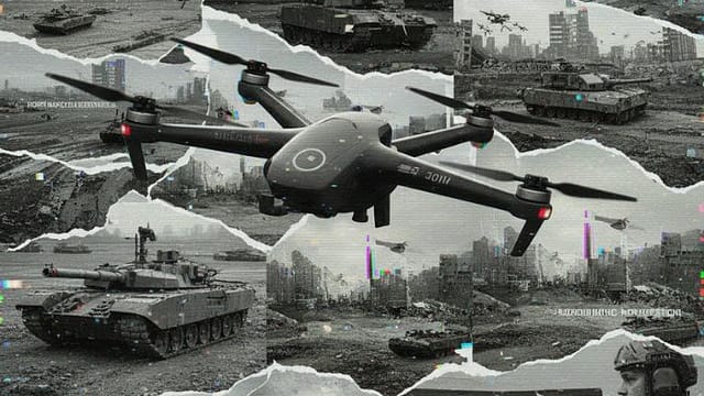 A Guerra na Ucrânia passa a utilizar operações de DRONES com Inteligência Artificial