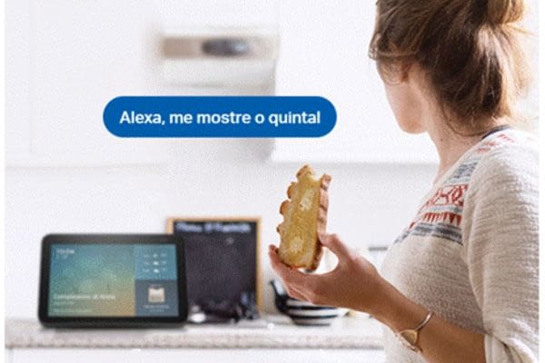 Câmera de segurança com energia solar